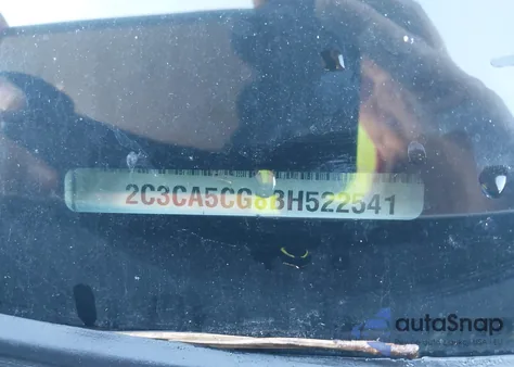 2011 Chrysler 300 Limited из США, поврежденный, VIN 2C3CA5CG8BH522541